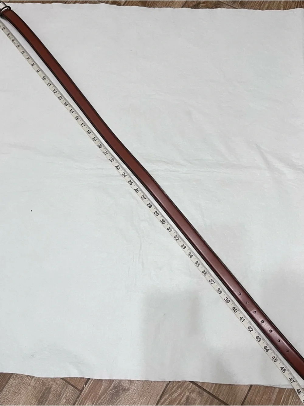 KM Legend Brown Leather Dress Belt